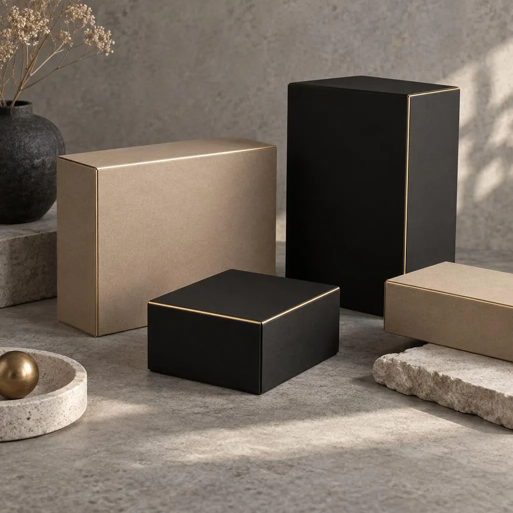 Premium unbranded packaging boxes